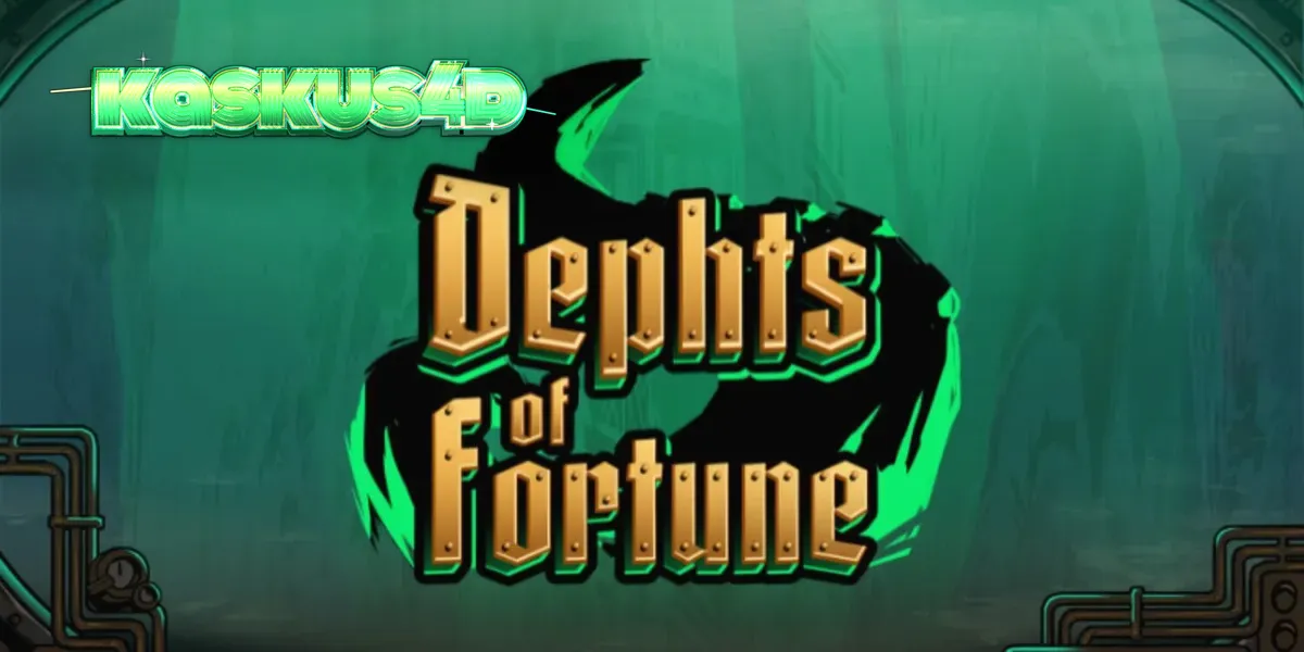 Tampilan visual slot Depths of Fortune dengan tema steampunk bawah laut.
